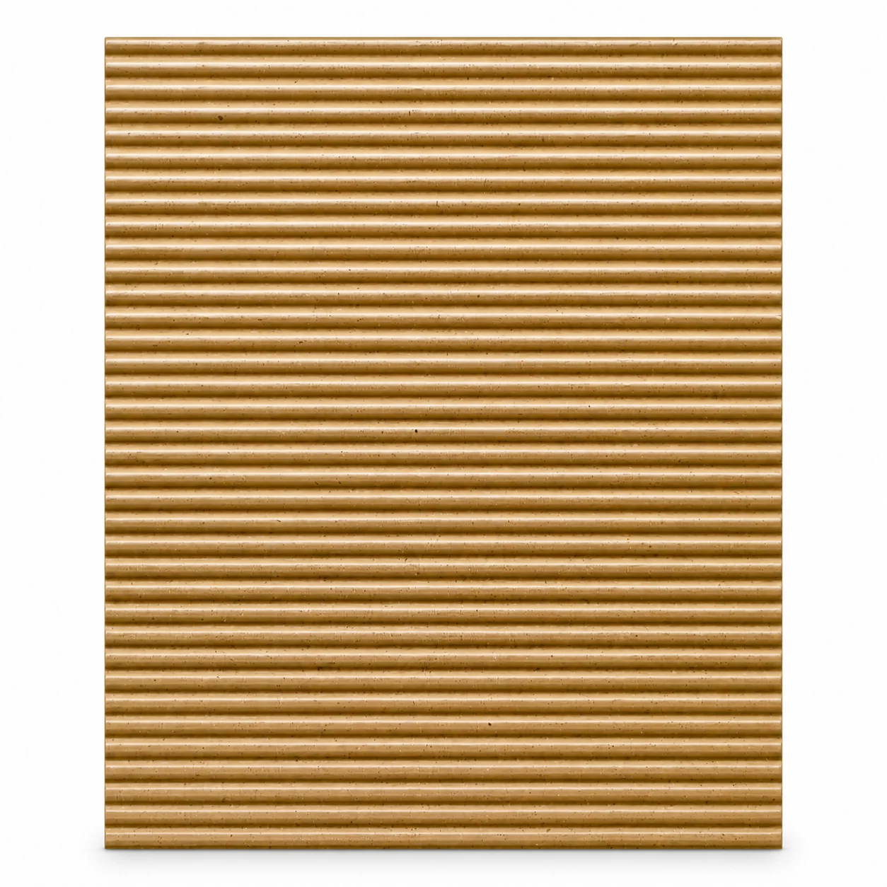 Corrugated Pattern finish samples on a clean white background